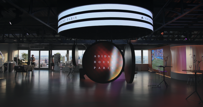 Création expérience réalité augmenté Adidas House