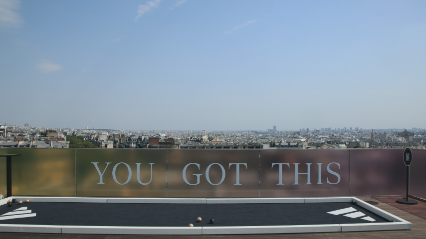 Création expérience réalité augmenté Adidas House