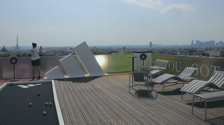 Création expérience réalité augmenté Adidas House