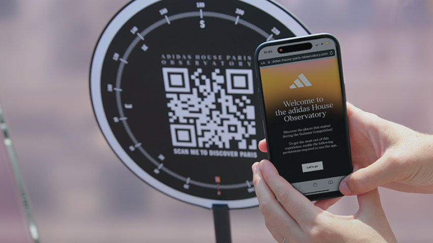 Création expérience réalité augmenté Adidas House