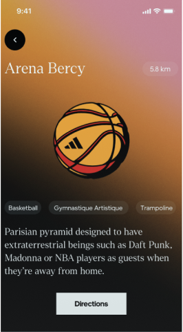 Création expérience réalité augmenté Adidas House