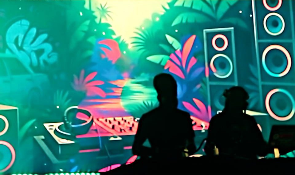 Festival Caribbean Connection design d'interaction