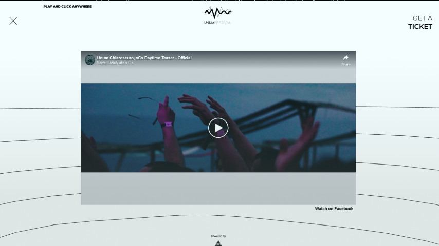 Chiaroscuro Vidéo interactive