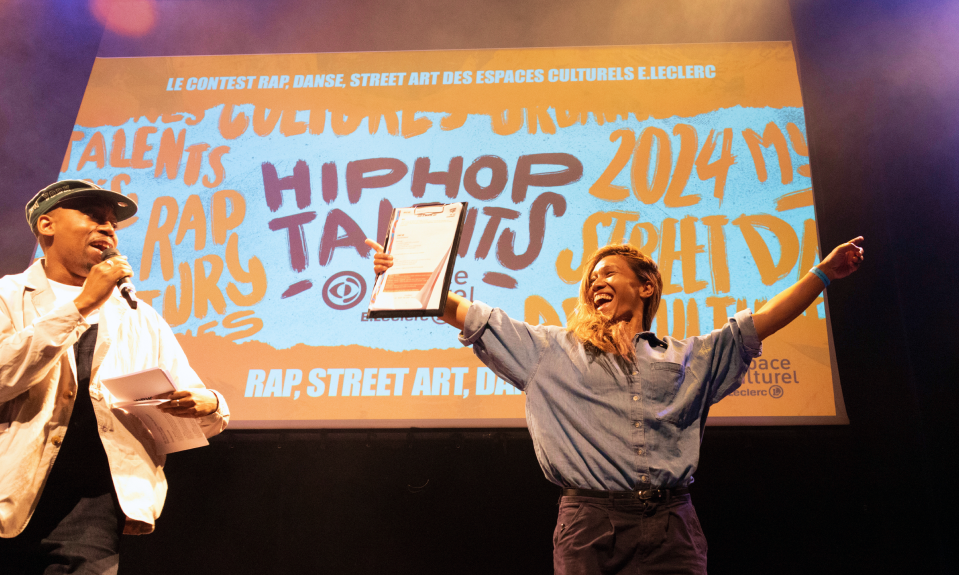 Hiphop Talent habillage vidéo scénographie